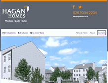 Tablet Screenshot of haganhomes.co.uk